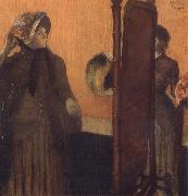 Cbez la Modiste Edgar Degas